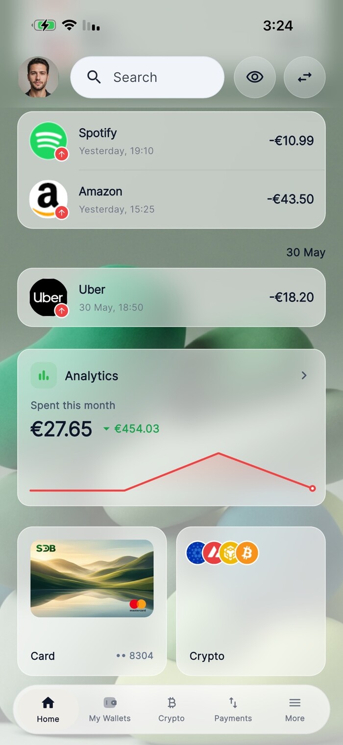All your money at a glance